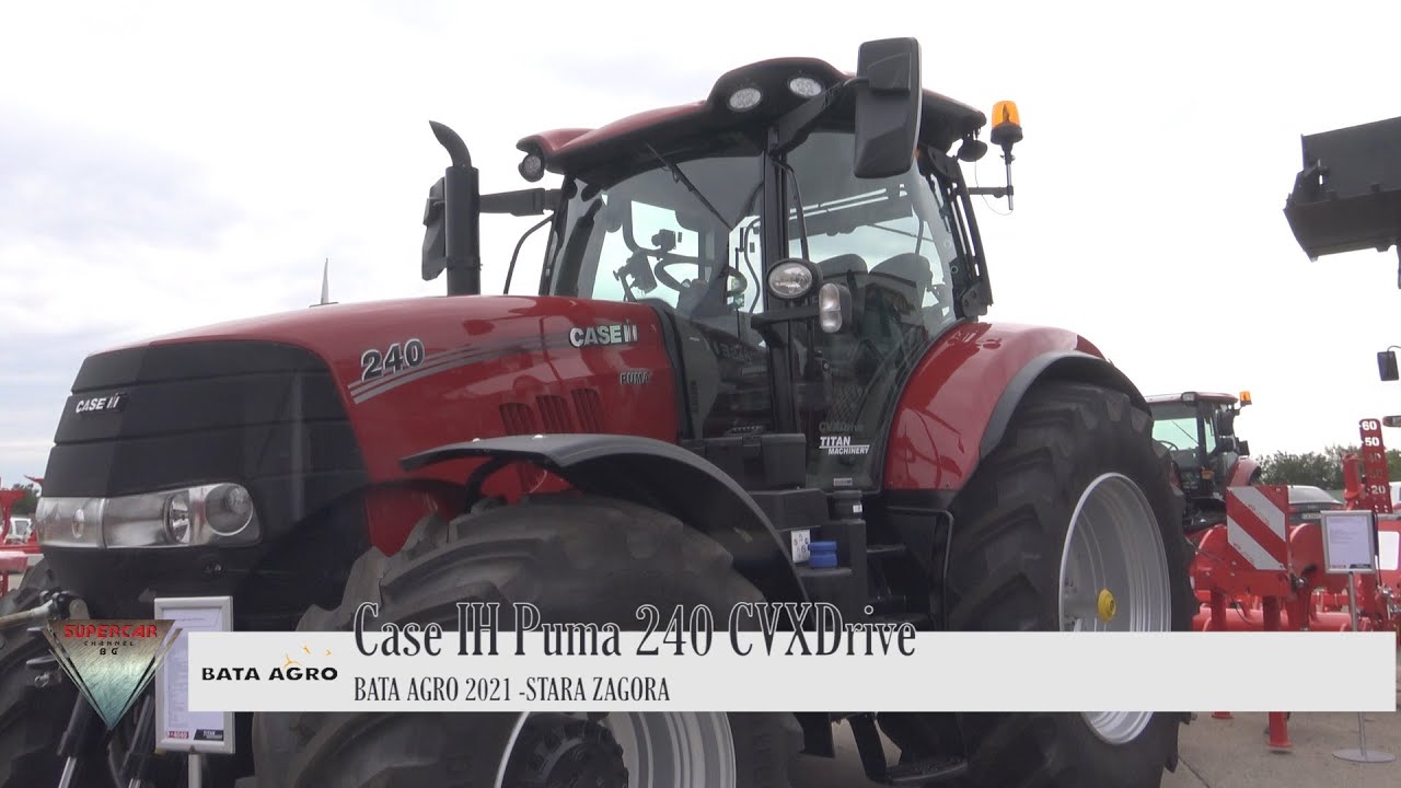 Case IH Puma 240 CVX: Технічний Огляд