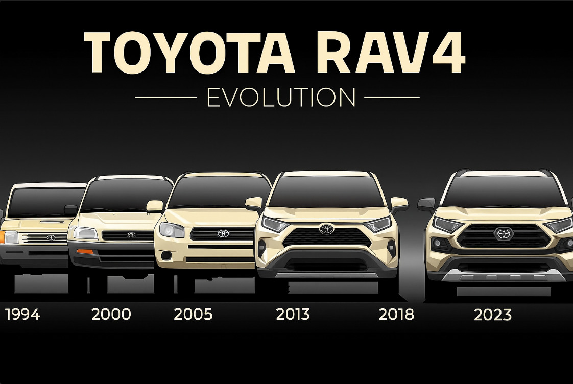 🚗 Toyota RAV4 — легенда кросоверів, що підкорила Україну 🇺🇦